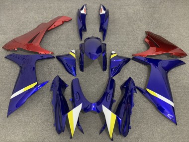 Purchase 2011-2024 Blue with Red Lowers Suzuki GSXR 600 / GSXR 750 Motorcycle Fairings UK