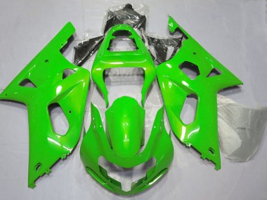 Purchase 2001-2003 Green Suzuki GSXR 600 / GSXR 750 Motorcycle Fairings UK
