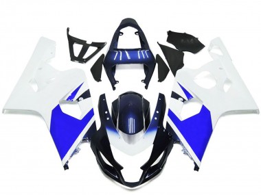 Purchase 2004-2005 White Blue Suzuki GSXR 600 / GSXR 750 Motorcycle Fairings UK