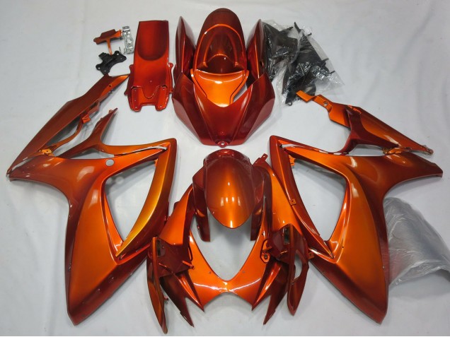 Purchase 2006-2007 Burnt Orange Suzuki GSXR 600 / GSXR 750 Motorcycle Fairings UK