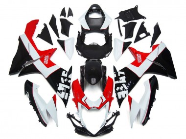 Purchase 2011-2024 White Red Glossy Black Suzuki GSXR 600 / GSXR 750 Motorcycle Fairings UK
