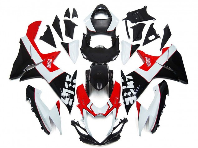 Purchase 2011-2024 White Red Glossy Black Suzuki GSXR 600 / GSXR 750 Motorcycle Fairings UK
