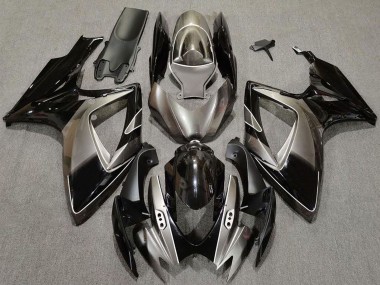 Purchase 2006-2007 Dark Silver Glossy Black Suzuki GSXR 600 / GSXR 750 Motorcycle Fairings UK
