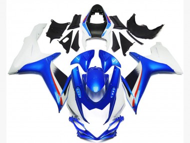 Purchase 2011-2024 White Blue Red Suzuki GSXR 600 / GSXR 750 Motorcycle Fairings UK