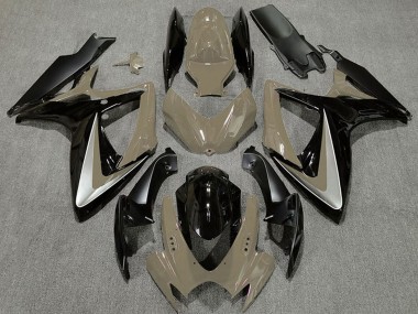 Purchase 2006-2007 Desert Tan Silver Glossy Black OEM Style Suzuki GSXR 600 / GSXR 750 Motorcycle Fairings UK
