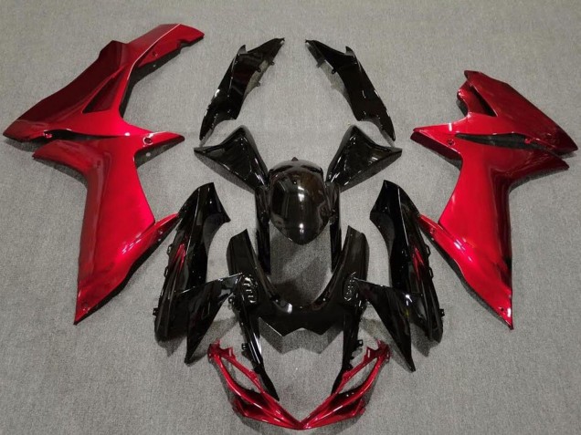 Purchase 2011-2024 Red Glossy Black Suzuki GSXR 600 / GSXR 750 Motorcycle Fairings UK