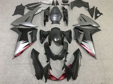 Purchase 2011-2024 Grey Silver Glossy Black Suzuki GSXR 600 / GSXR 750 Motorcycle Fairings UK