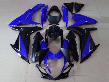Purchase 2011-2024 Blue Glossy Black Suzuki GSXR 600 / GSXR 750 Motorcycle Fairings UK