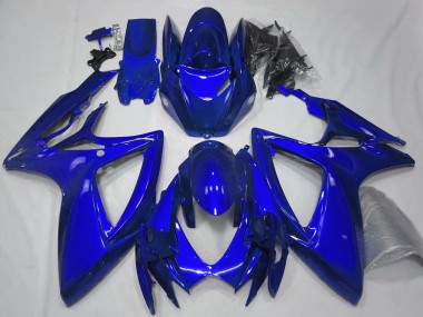 Purchase 2006-2007 Glossy Blue Plain Suzuki GSXR 600 / GSXR 750 Motorcycle Fairings UK