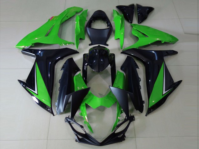Purchase 2011-2024 Green Glossy Black Matte Black Suzuki GSXR 600 / GSXR 750 Motorcycle Fairings UK