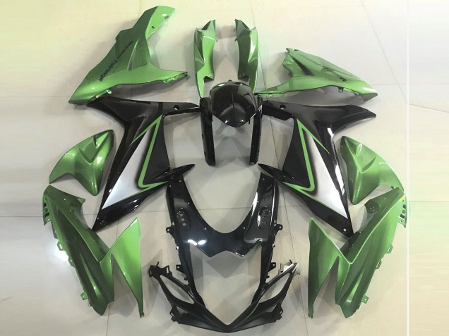 Purchase 2011-2024 Green Glossy Black Suzuki GSXR 600 / GSXR 750 Motorcycle Fairings UK