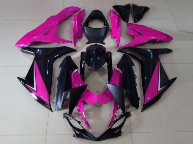 Purchase 2011-2024 Pink Glossy Black Matte Black Suzuki GSXR 600 / GSXR 750 Motorcycle Fairings UK