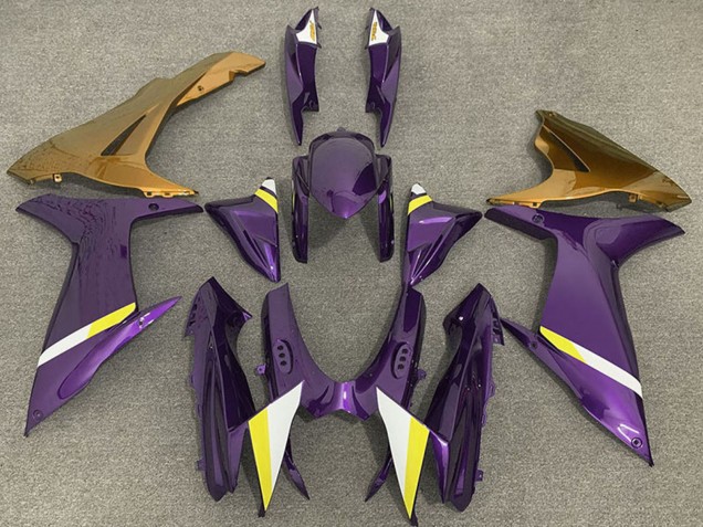 Purchase 2011-2024 Purple Gold White Yellow Suzuki GSXR 600 / GSXR 750 Motorcycle Fairings UK