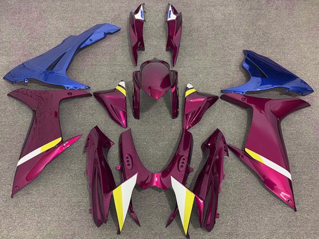 Purchase 2011-2024 Purple Blue White Yellow Suzuki GSXR 600 / GSXR 750 Motorcycle Fairings UK