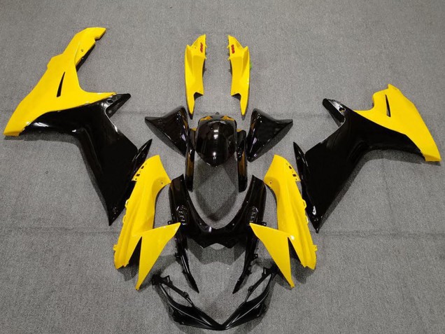 Purchase 2011-2024 Yellow Glossy Black Suzuki GSXR 600 / GSXR 750 Motorcycle Fairings UK