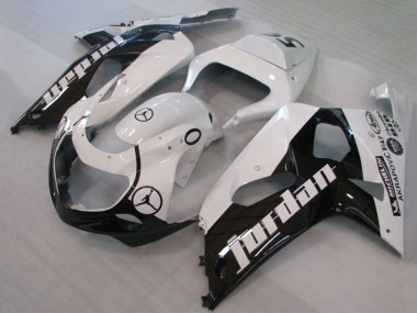 Purchase 2001-2003 White Glossy Black Jordan Michelin Suzuki GSXR 600 / GSXR 750 Motorcycle Fairings UK