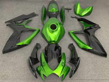 Purchase 2006-2007 Green Black Suzuki GSXR 600 / GSXR 750 Motorcycle Fairings UK