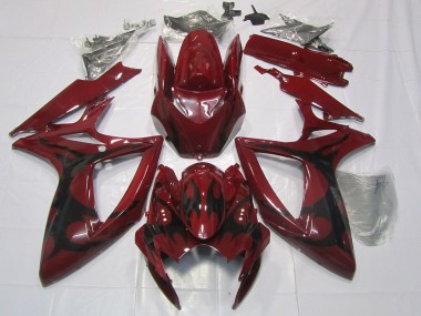 Purchase 2006-2007 Maroon Red Suzuki GSXR 600 / GSXR 750 Motorcycle Fairings UK