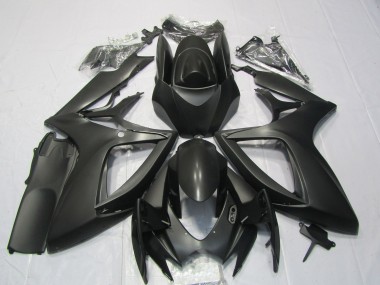 Purchase 2006-2007 Matte Black Suzuki GSXR 600 / GSXR 750 Motorcycle Fairings UK