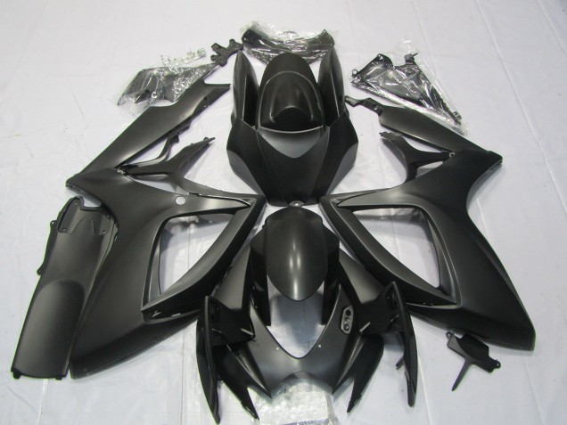 Purchase 2006-2007 Matte Black Suzuki GSXR 600 / GSXR 750 Motorcycle Fairings UK