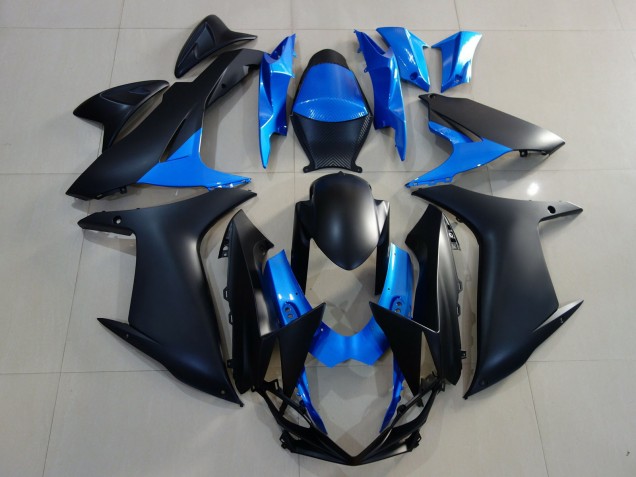 Purchase 2011-2024 Blue Matte Black Suzuki GSXR 600 / GSXR 750 Motorcycle Fairings UK