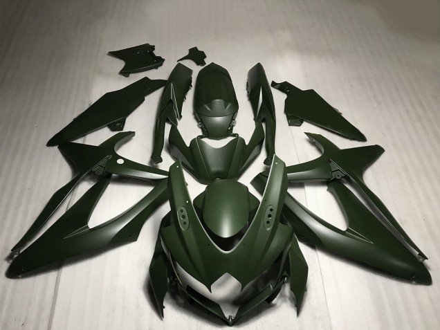 Purchase 2008-2010 Matte Green Suzuki GSXR 600 / GSXR 750 Motorcycle Fairings UK