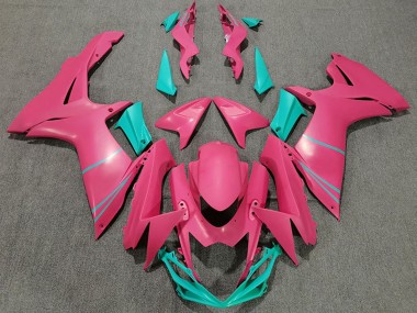 Purchase 2011-2024 Pink Teal Suzuki GSXR 600 / GSXR 750 Motorcycle Fairings UK