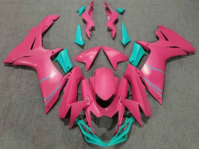 Purchase 2011-2024 Pink Teal Suzuki GSXR 600 / GSXR 750 Motorcycle Fairings UK