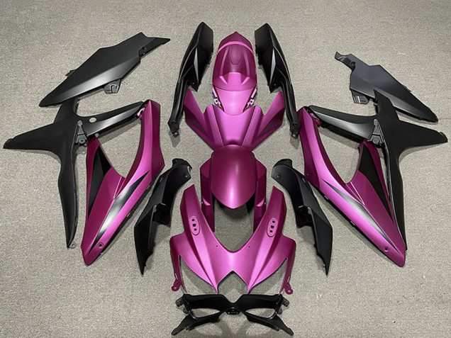 Purchase 2008-2010 Purple Matte Black Suzuki GSXR 600 / GSXR 750 Motorcycle Fairings UK