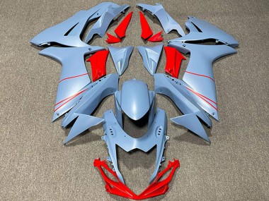 Purchase 2011-2024 Matte Sky Blue Red Suzuki GSXR 600 / GSXR 750 Motorcycle Fairings UK