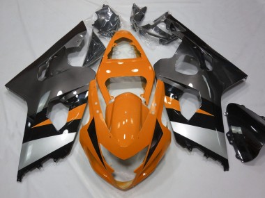 Purchase 2004-2005 Orange Silver Suzuki GSXR 600 / GSXR 750 Motorcycle Fairings UK
