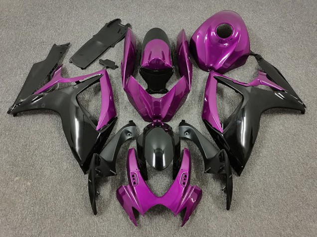 Purchase 2006-2007 Purple Black Suzuki GSXR 600 / GSXR 750 Motorcycle Fairings UK