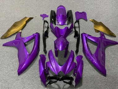 Purchase 2008-2010 Purple Gold Suzuki GSXR 600 / GSXR 750 Motorcycle Fairings UK