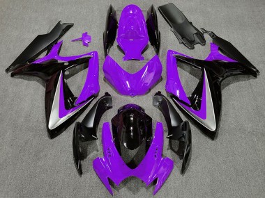 Purchase 2006-2007 Purple Silver Glossy Black OEM Style Suzuki GSXR 600 / GSXR 750 Motorcycle Fairings UK
