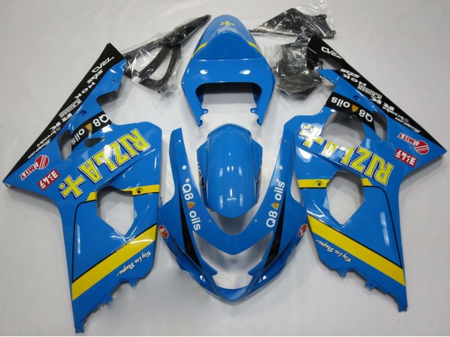 Purchase 2004-2005 Blue Gold Black Rizla Suzuki GSXR 600 / GSXR 750 Motorcycle Fairings UK