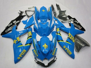 Purchase 2008-2010 Blue Black Gold Rizla Suzuki GSXR 600 / GSXR 750 Motorcycle Fairings UK