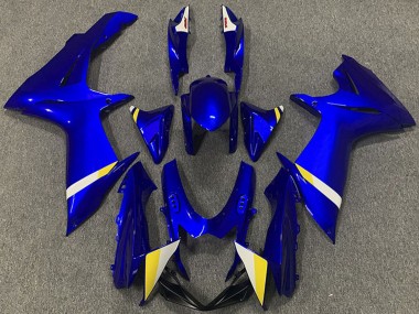 Purchase 2011-2024 Blue White Yellow Suzuki GSXR 600 / GSXR 750 Abs Motorcycle Fairings UK
