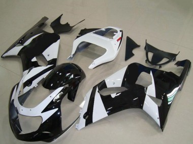 Purchase 2001-2003 White Glossy Black Suzuki GSXR 600 / GSXR 750 Motorcycle Fairings UK