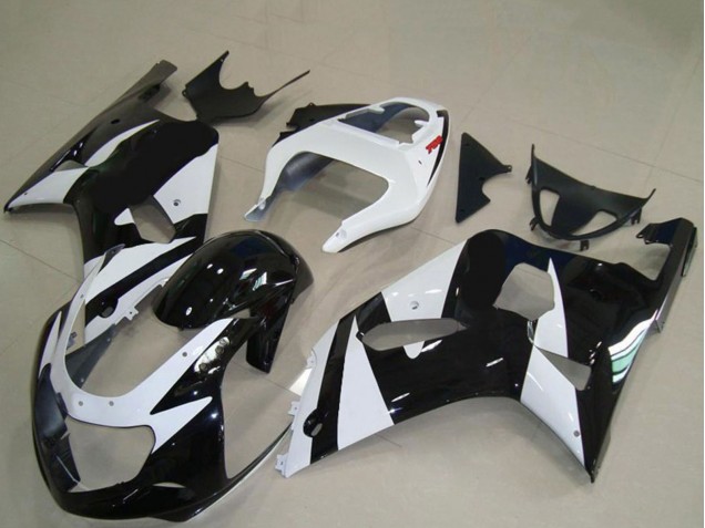 Purchase 2001-2003 White Glossy Black Suzuki GSXR 600 / GSXR 750 Motorcycle Fairings UK