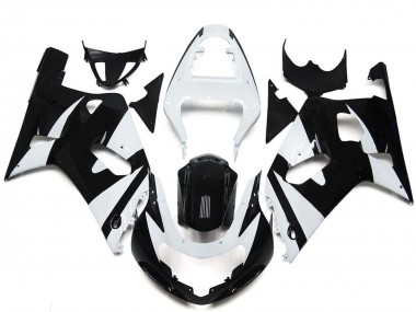 Purchase 2001-2003 White Glossy Black OEM Style Suzuki GSXR 600 / GSXR 750 Motorcycle Fairings UK