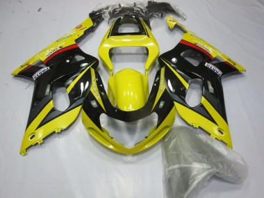 Purchase 2001-2003 Yellow Grey Glossy Black Suzuki GSXR 600 / GSXR 750 Motorcycle Fairings UK