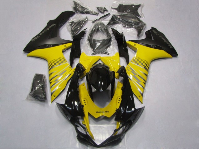 Purchase 2011-2024 Yellow Grey Black Suzuki GSXR 600 / GSXR 750 Motorcycle Fairings UK