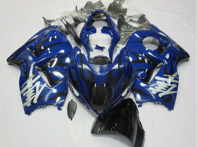 Purchase 1996-2007 Deep Blue Suzuki GSXR 1300 Motorcycle Fairings UK