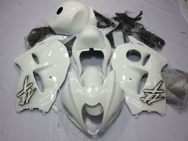 Purchase 1996-2007 Glossy White Suzuki GSXR 1300 Motorcycle Fairings UK