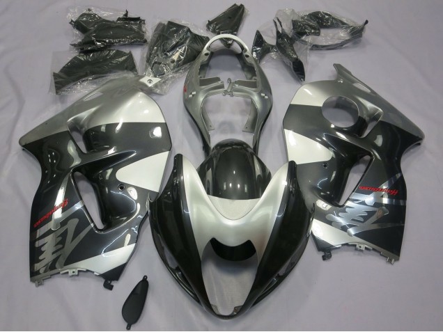 Purchase 1996-2007 Grey and Silver Suzuki GSXR 1300 Motorcycle Fairings UK