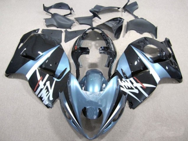 Purchase 1996-2007 Light Blue and Black Suzuki GSXR 1300 Motorcycle Fairings UK