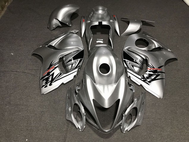 Purchase 2008-2020 Liquid Silver Red Suzuki GSXR 1300 Motorcycle Fairings UK