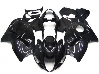 Purchase 1996-2007 Glossy Black Suzuki GSXR 1300 Motorcycle Fairings UK