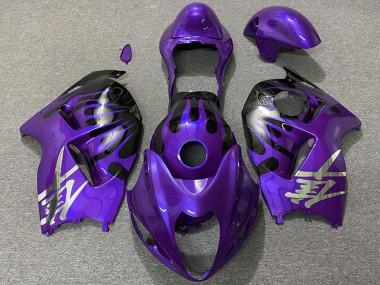 Purchase 1996-2007 Purple and Black Suzuki GSXR 1300 Motorcycle Fairings UK