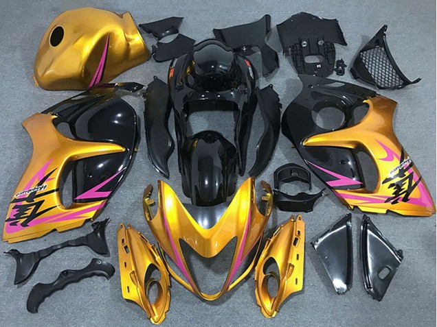 Purchase 2008-2020 Gold Pink Black Suzuki GSXR 1300 Motorcycle Fairings UK